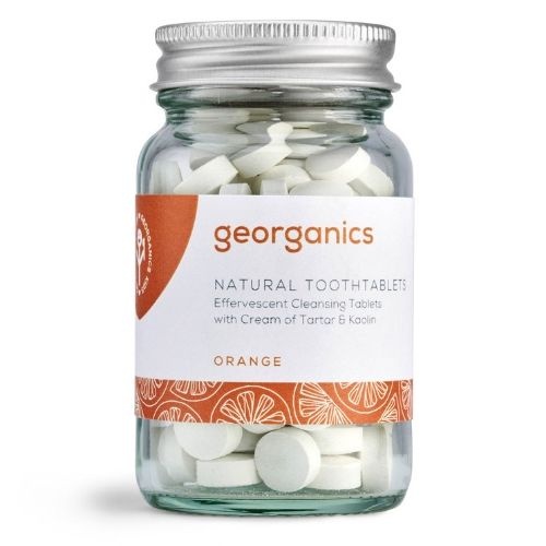 Georganics Orange Toothtablets ~ 120 tablets