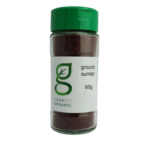 Gourmet Organic Sumac Powder 60g [Shortdated BBD: Apr-26]