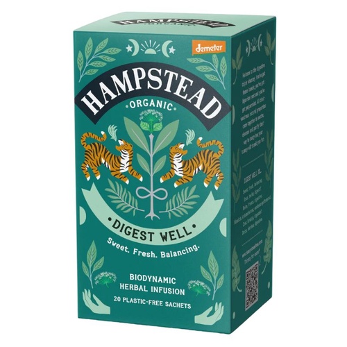 Hampstead Tea Digest Well (Organic) ~ 20 Tea Bags