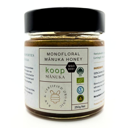 koop Monofloral Manuka Honey MGO 600+ 250g