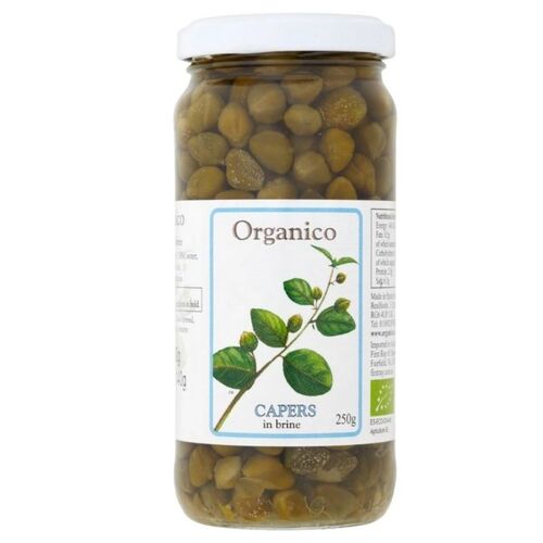 Organico Capers in Brine (Organic) ~ 250g