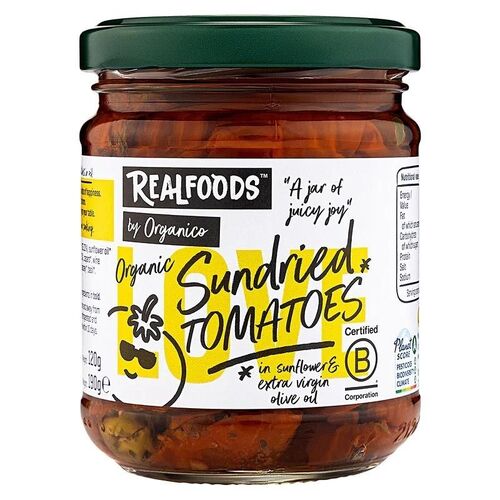 Realfoods By Organico Sundried Tomatoes (Organic) ~ 190g