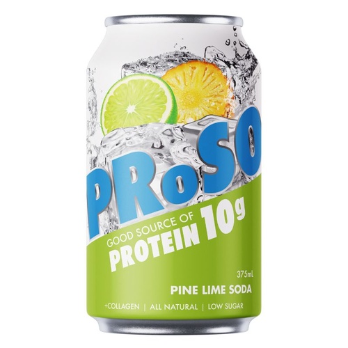 PRoSO Lime & Pineapple Soda 375ml