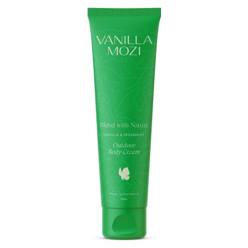 Vanilla Mozi Outdoor Body Cream 125ml Tube