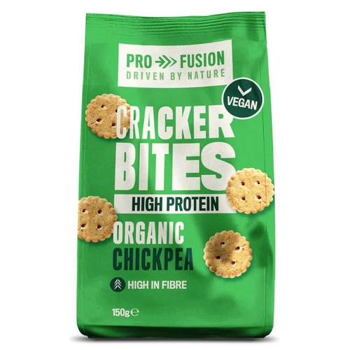 Profusion Organic High Protein Chickpea Cracker Bites 150g