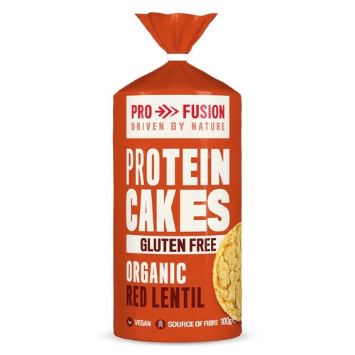 Profusion Organic Protein Lentil Cakes 100g