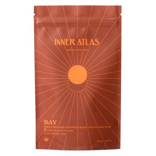 Inner Atlas Day Adaptogenic Blend - Maca & Medicinal Mushrooms with Kakadu Plum 