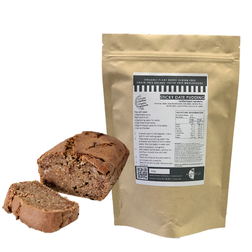 SeedsOfLife Premix Sticky Date Pudding 345g