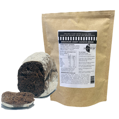 SeedsOfLife Premix Prebiotic Crusty Cassava Bread 465g