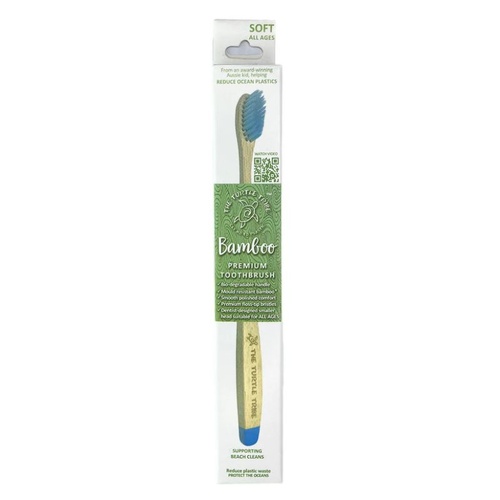 The Turtle Tribe Premium Bamboo Toothbrush SOFT 1-pack